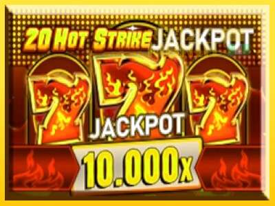 20 Hot Strike Jackpot - spelmaskin för pengar