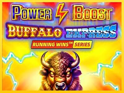 Power Boost: Buffalo Express - spelmaskin för pengar