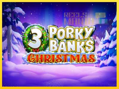 3 Porky Banks Christmas - spelmaskin för pengar