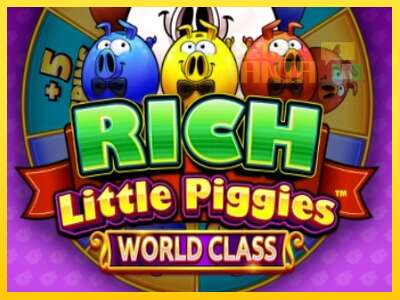 Rich Little Piggies World Class - spelmaskin för pengar