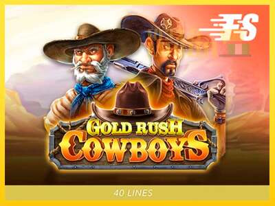 Gold Rush Cowboys - spelmaskin för pengar