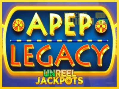 Apep Legacy - spelmaskin för pengar