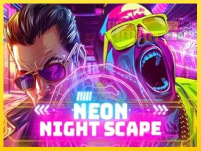 Neon Night Scape - spelmaskin för pengar