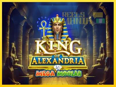 King of Alexandria Mega Moolah - spelmaskin för pengar