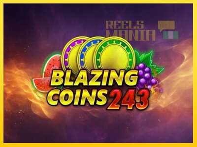 Blazing Coins 243 - spelmaskin för pengar