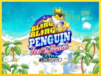 Bling Bling Penguin: Ice On The Beach - spelmaskin för pengar