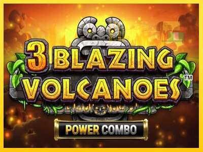 3 Blazing Volcanoes Power Combo - spelmaskin för pengar