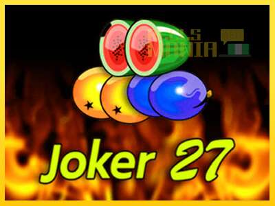 Joker 27 - spelmaskin för pengar