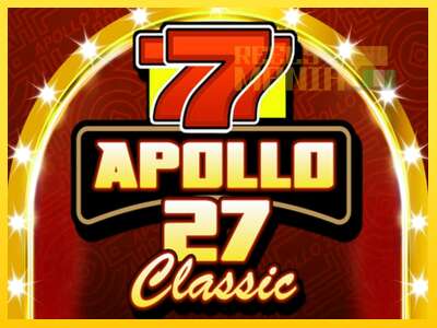 Apollo 27 Classic - spelmaskin för pengar