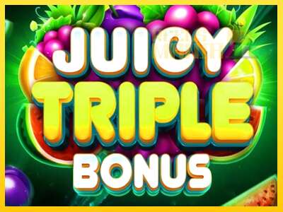 Juicy Triple Bonus - spelmaskin för pengar