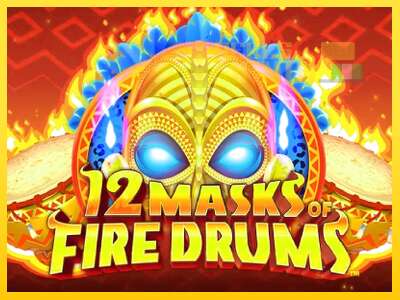 12 Masks of Fire Drums - spelmaskin för pengar