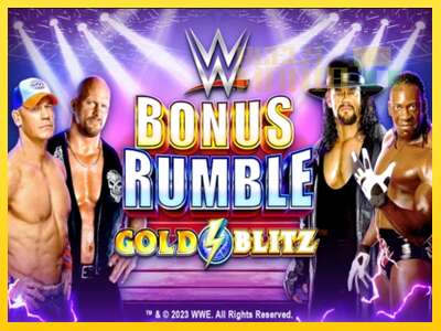 WWE Bonus Rumble Gold Blitz - spelmaskin för pengar