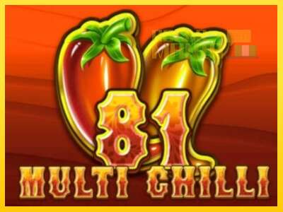 Multi Chilli 81 - spelmaskin för pengar