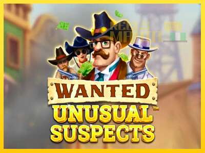 Wanted Unusual Suspects - spelmaskin för pengar