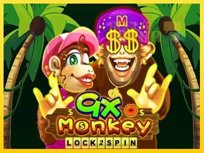 9x Monkey Lock 2 Spin - spelmaskin för pengar