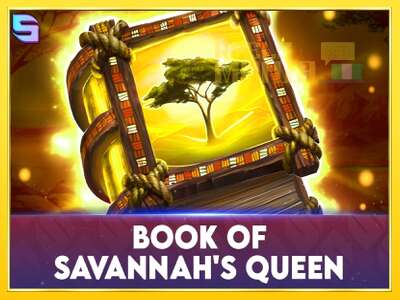 Book of Savannahs Queen - spelmaskin för pengar