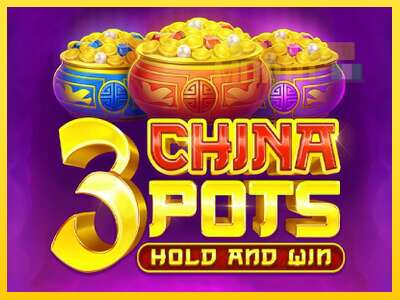 3 China Pots - spelmaskin för pengar