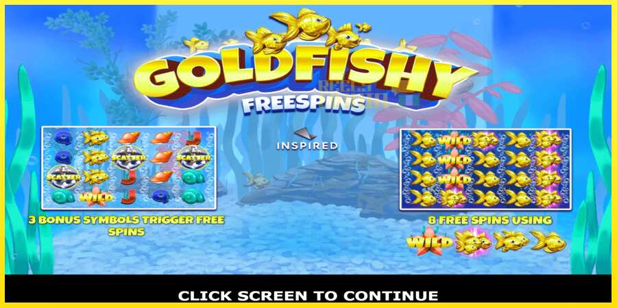 Riktiga pengar med en spelautomat Gold Fishy Free Spins, bild 1