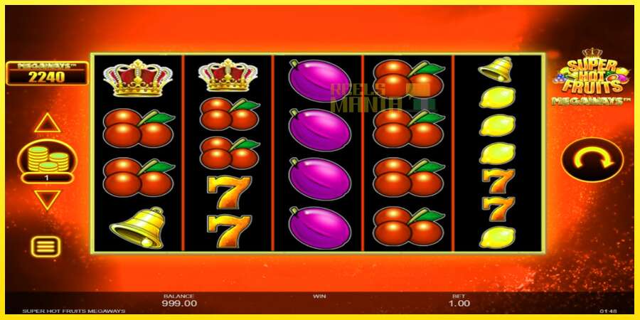 Riktiga pengar med en spelautomat Super Hot Fruits Megaways, bild 2