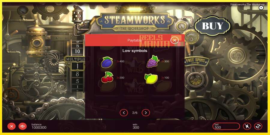 Riktiga pengar med en spelautomat Steamworks - The Workshop, bild 6