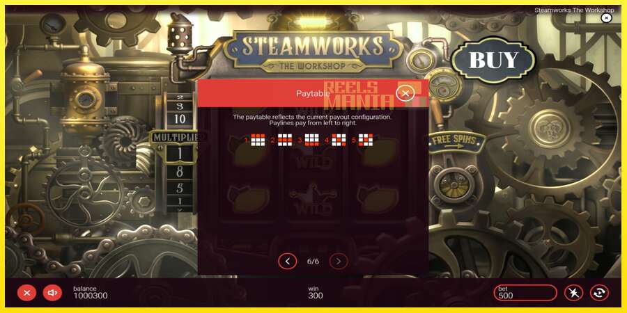 Riktiga pengar med en spelautomat Steamworks - The Workshop, bild 7