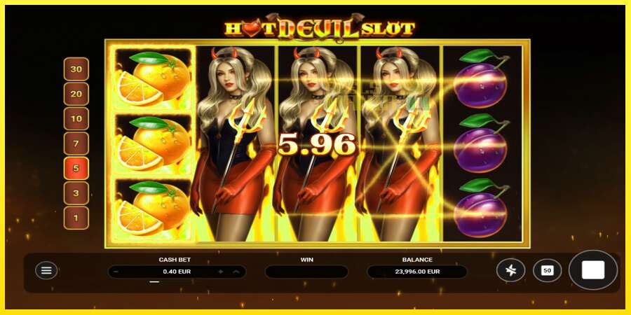 Riktiga pengar med en spelautomat Hot Devil Slot, bild 4