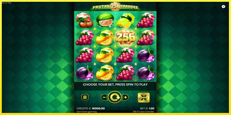 Riktiga pengar med en spelautomat 256 Frutas Grandes, bild 2