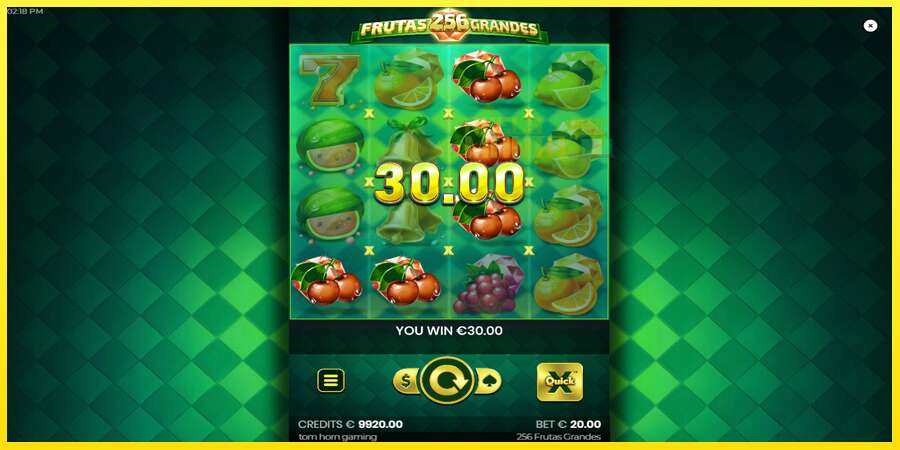 Riktiga pengar med en spelautomat 256 Frutas Grandes, bild 3