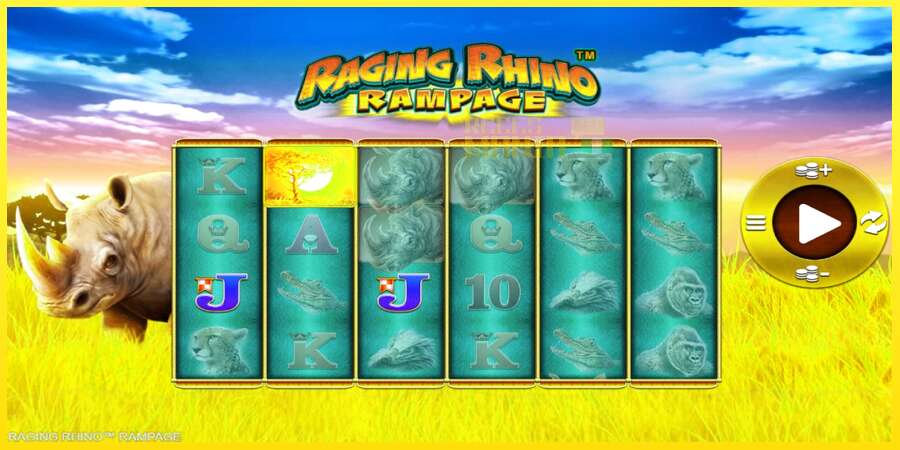 Riktiga pengar med en spelautomat Raging Rhino Rampage, bild 3