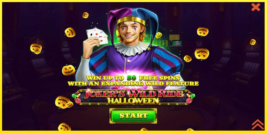 Riktiga pengar med en spelautomat Jokers Wild Ride Halloween, bild 1