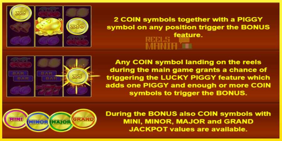 Riktiga pengar med en spelautomat Lucky Piggies 2 Hold & Win, bild 5