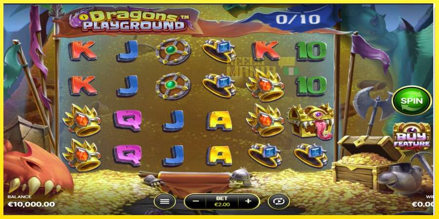 Riktiga pengar med en spelautomat Dragons Playground, bild 1