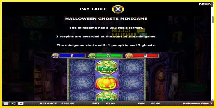 Riktiga pengar med en spelautomat Halloween Wins 2, bild 6