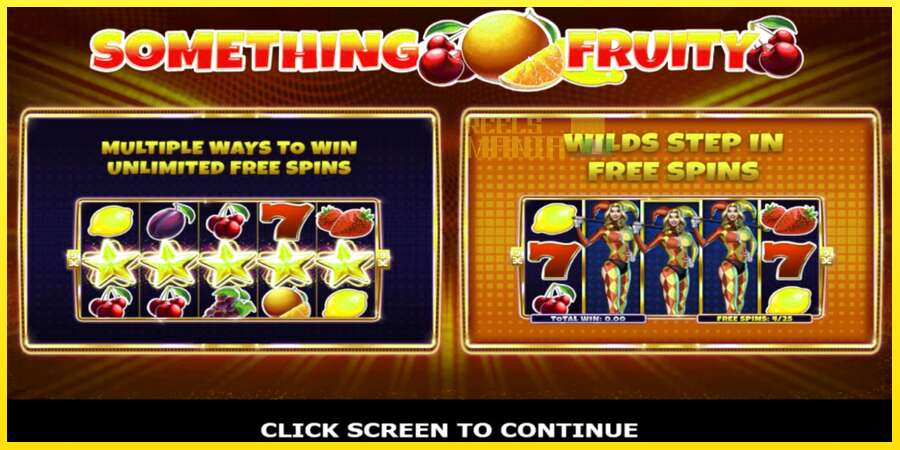 Riktiga pengar med en spelautomat Something Fruity, bild 1