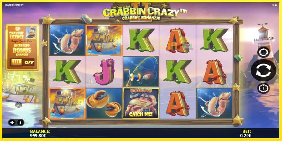 Riktiga pengar med en spelautomat Crabbin Crazy 2, bild 2