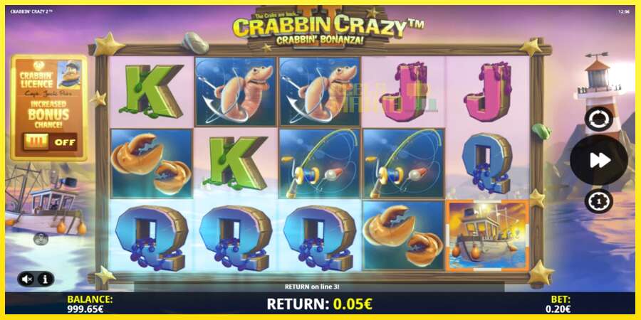 Riktiga pengar med en spelautomat Crabbin Crazy 2, bild 3