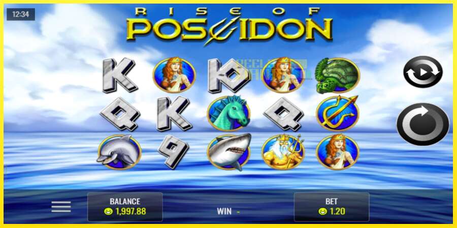 Riktiga pengar med en spelautomat Rise of Poseidon, bild 1