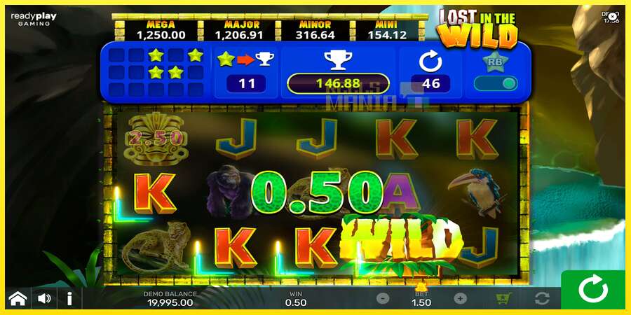 Riktiga pengar med en spelautomat Lost in the Wild with Reel Bingo, bild 3