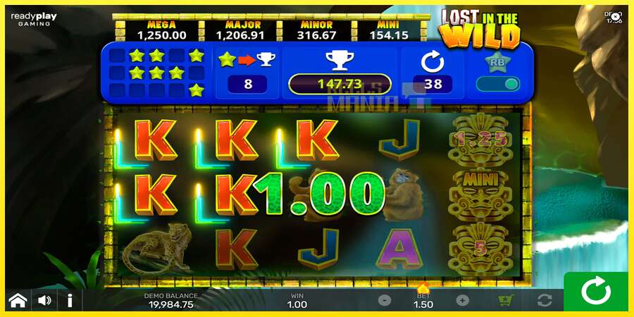 Riktiga pengar med en spelautomat Lost in the Wild with Reel Bingo, bild 5