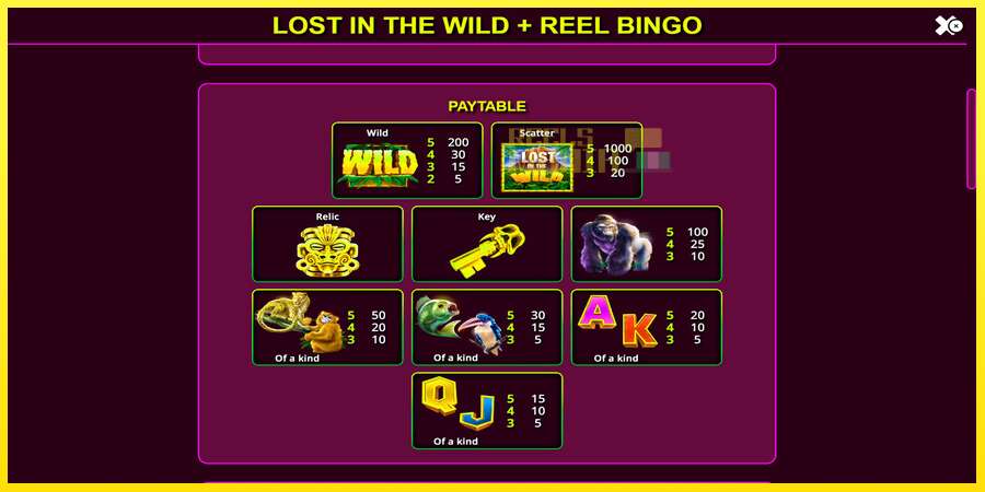 Riktiga pengar med en spelautomat Lost in the Wild with Reel Bingo, bild 6