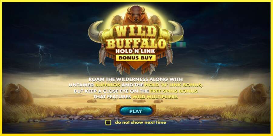 Riktiga pengar med en spelautomat Wild Buffalo Hold N Link Bonus Buy, bild 1