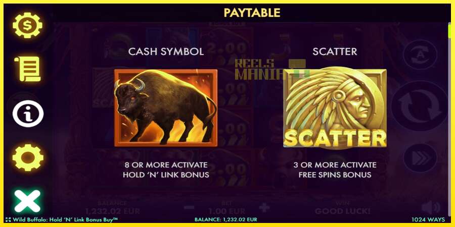 Riktiga pengar med en spelautomat Wild Buffalo Hold N Link Bonus Buy, bild 4