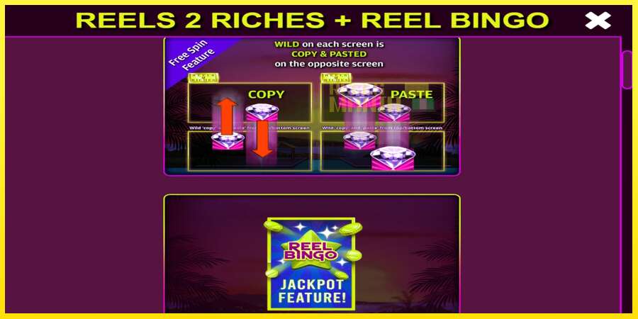 Riktiga pengar med en spelautomat Reels 2 Riches with Reel Bingo, bild 5