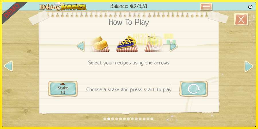 Riktiga pengar med en spelautomat Baking Bonanza, bild 6