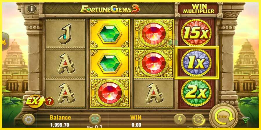 Riktiga pengar med en spelautomat Fortune Gems 3, bild 2