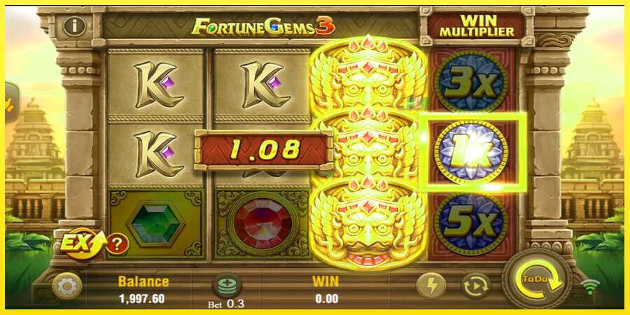 Riktiga pengar med en spelautomat Fortune Gems 3, bild 4