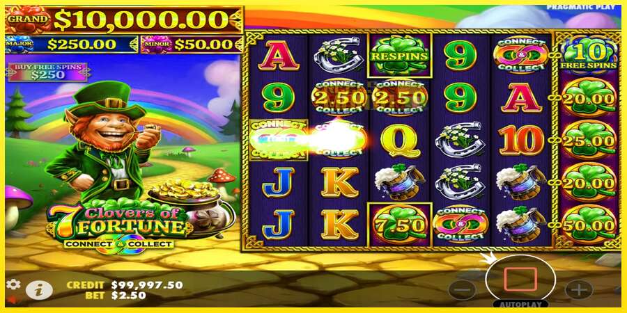 Riktiga pengar med en spelautomat 7 Clovers of Fortune, bild 2