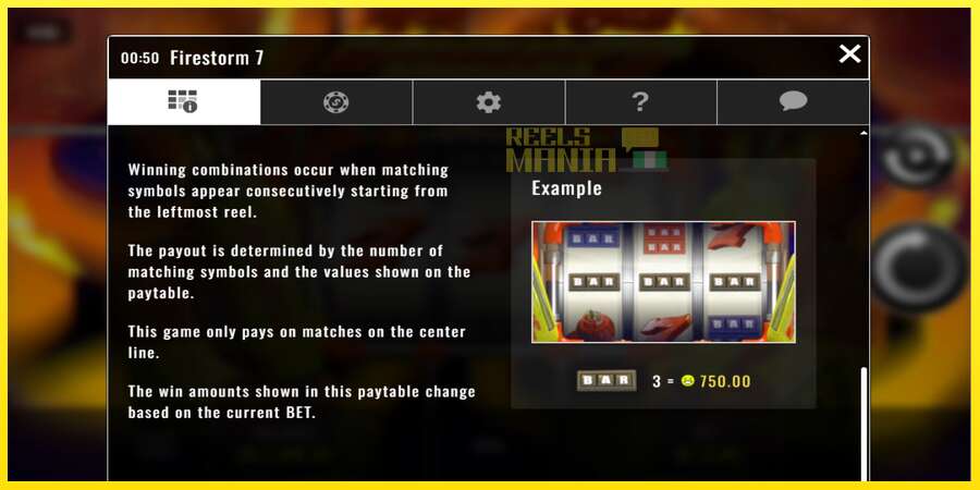 Riktiga pengar med en spelautomat Firestorm 7, bild 5