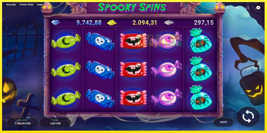 Riktiga pengar med en spelautomat Spooky Spins, bild 2