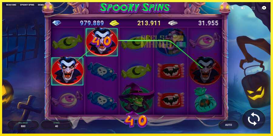 Riktiga pengar med en spelautomat Spooky Spins, bild 3